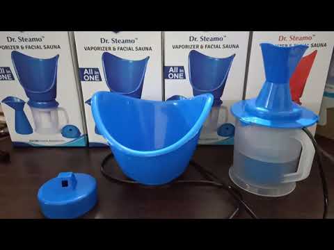 Dr. steamo vaporizer & facial sauna, country of origin: made...