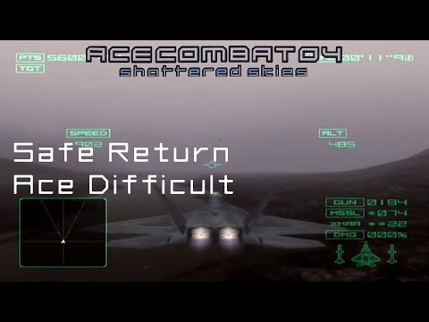 Safe Return (Ace Difficult) - Ace Combat 04 Playthrough #13