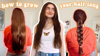 How To Grow Your Hair Long FAST !! *waist length* | Best Tips For Growth