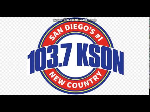 103.7 KSON Station ID June 18, 2019 5:03pm