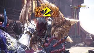 モンスターハンターワールド：アイスボーン　　フレンドとガチ腕相撲　　　ブラックまぁくんVSゆうせい