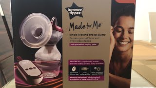 How a Tommee Tippee Made for Me Single Electric Breast Pump Functions