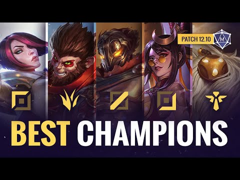 BEST CHAMPIONS for EVERY Role in Patch 12.10! LoL Season 12