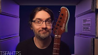 Video thumbnail for The BEST LOOKING Fender Headstock...?? Squier Contemporary Active Starcaster - Unboxing & First Look by TheSuperFunAwesomeHappyTimePedalShow