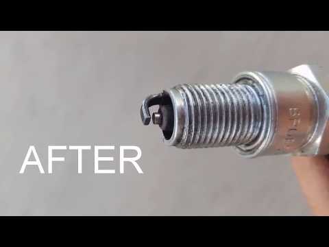 HOW TO CLEAN A SPARK PLUG IN 1 MINUTE - YouTube