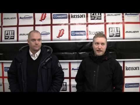 7.3.2017 Pyry - JHT Playoff Lehdistötilaisuus