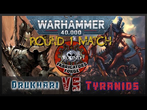 May 2021 40k RTT - Round 1 - Drukhari (Alan) vs Tyranids (Chris)