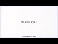 Ocean eyes - Billie Eilish edit audio