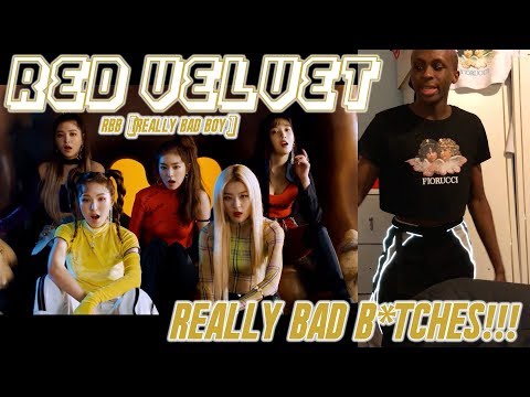 Red Velvet - RBB (Really Bad Boy) MV REACTION: SPILT MY WATER/(REALLY) BAD BISHESSS! 😈💅🏾✨