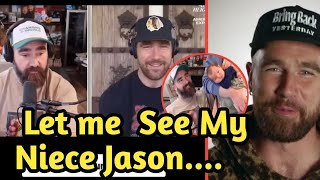 &quot;Travis Kelce Melts Hearts Saying ‘Hey Muffin!’ to Baby Anie on New Heights Podcast!&quot;