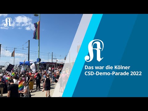 Das war die Kölner CSD-Demo-Parade 2022