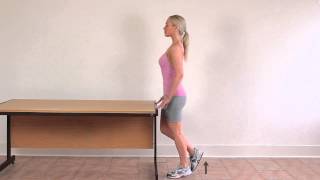 Cc52. Đứng nâng gót chân với một chân