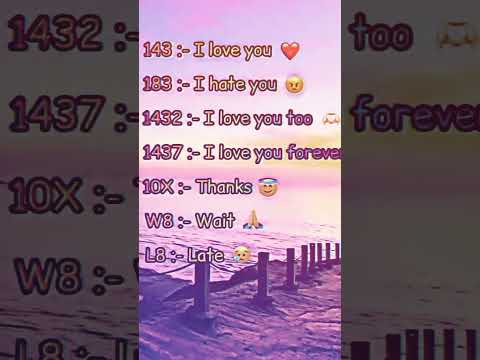 143 ✓: 183 : 1432 ✓: 1437 ✓: 10X ✓: W8 ✓ : L8 ✓ Forever