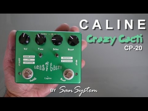Caline CP-20 Crazy Cacti Overdrive Boost | Dual Footswitch image 6