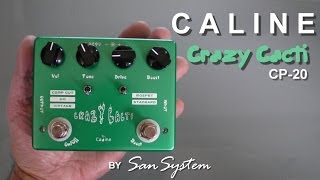 Video thumbnail for CALINE   Crazy Cacti  CP-20 (Overdrive, Clone Fulltone) by MrSanSystem