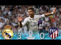 Real Madrid 3-0 Atletico Madrid ▫️Cristiano Ronaldo 👑 hat-trick UCL  [2017]