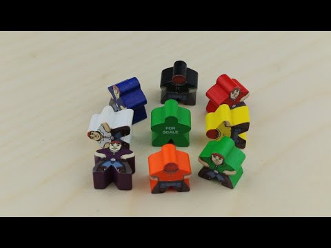 Cowboy, Red - Character Meeple video