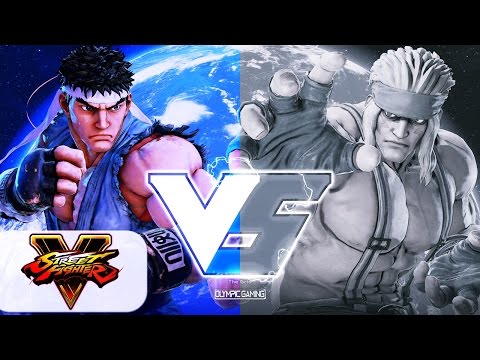 Tokido (Ryu) Vs LightSnake (Alex) Street Fighter 5/V Gameplay