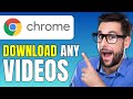 How To Download Any Video From Any Website On Chrome 2024