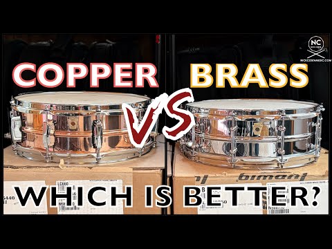 Is Copper or Brass the best snare?