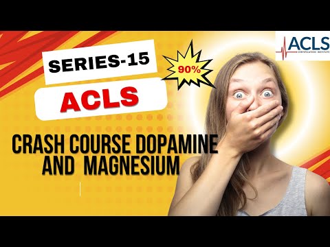 ✅Crash Course: Dopamine, Magnesium, and MI in ACLS 🧠💉