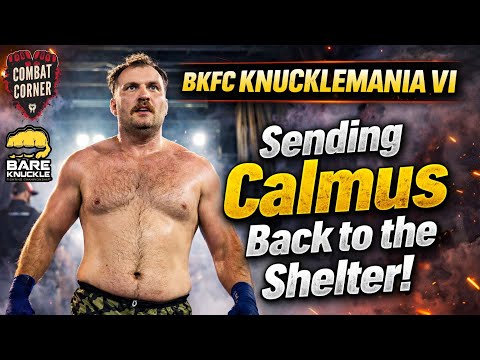 Lex Ludlow READY to Send 'Homeless' Zach Calmus BACK to the SHELTER at BKFC Knucklemania VI!
