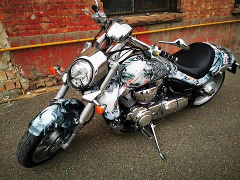Custom Chopper Wrap at BEGE Design
