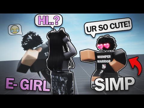 #1 Blade Ball PLAYER trollt als E-GIRL (Er hat sich in mich verliebt)