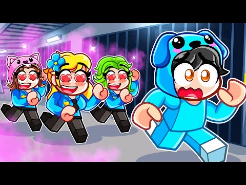CRAZY FAN GIRL PRISON ESCAPE in Roblox!