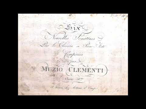Muzio Clementi Six Sonatinas Op 36 Complete