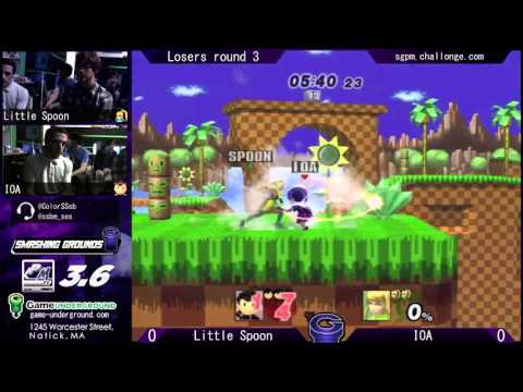 SG at GU 9.5: Project M 3.6 - Littlespoon (Zero Suit Samus) vs IOA (Ness, Marth)