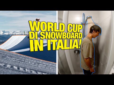 Coppa del Mondo di SNOWBOARD IN ITALIA! 🏂Tra DELUSIONI e tifo da ULTRAS (e birrette)! 📣
