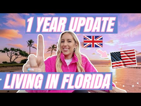 WHERE WE'RE MOVING & WHY | 1 YEAR LIVING I FLORIDA UPDATE | UK TO USA