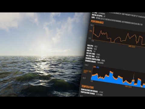 Seascape Benchmark - GPU test