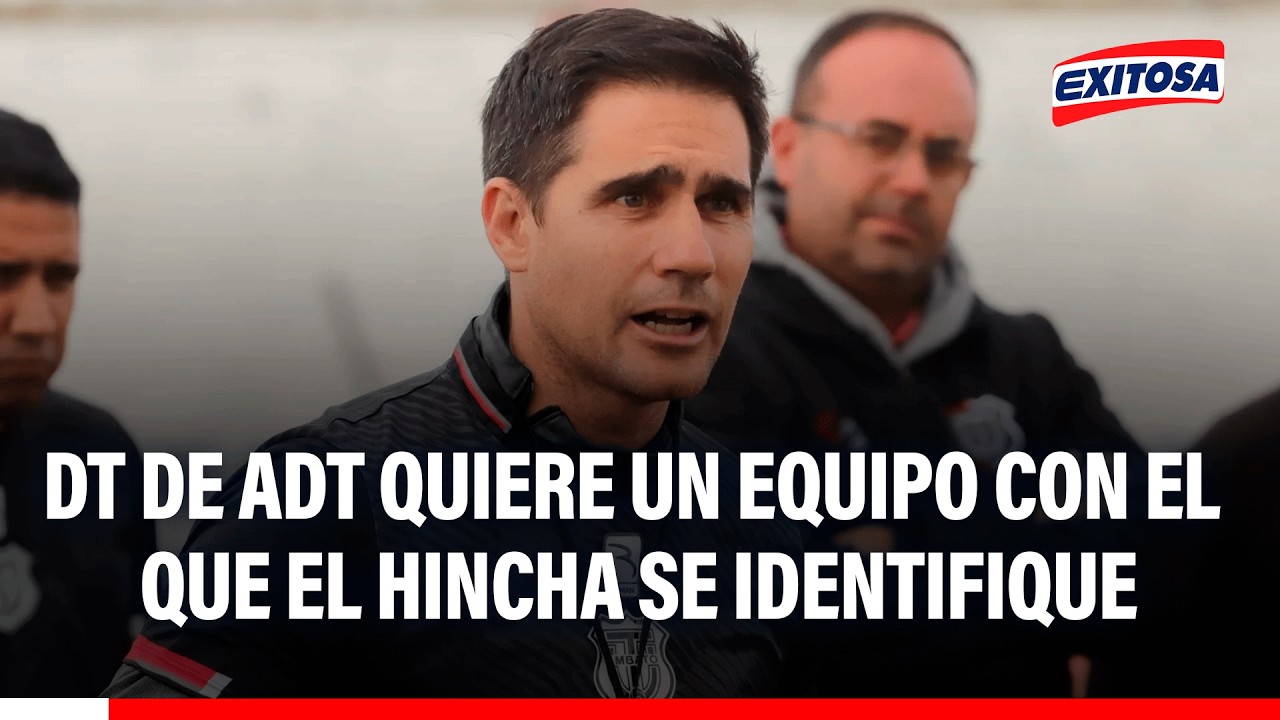 🔴🔵 Francisco Usúcar quiere que el hincha de ADT se identifique con su equipo y juego