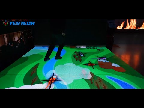 YES TECH Interactive Dance Floor--Various Interactive Games