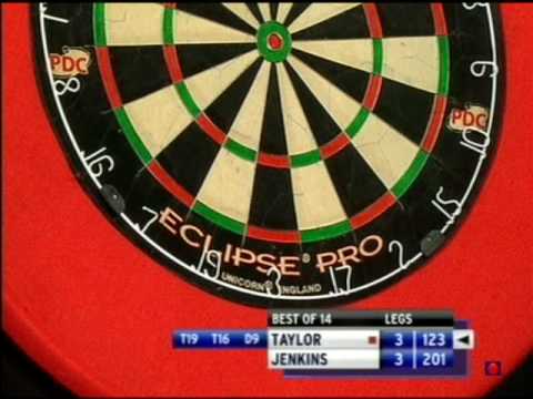 Premier League Darts 2008 - Week 9 - Phil Taylor v Terry Jenkins pt. 3