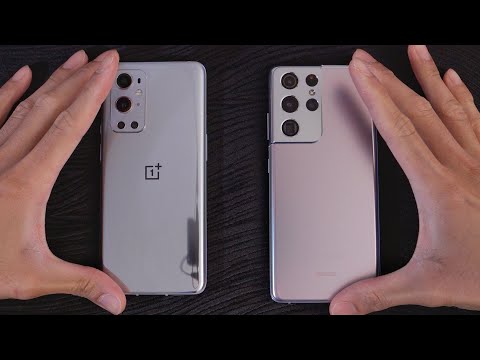 OnePlus 9 Pro vs Samsung Galaxy S21 Ultra SPEED TEST!