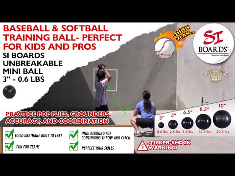 Learn to Throw a Ball in 20 Min! Baseball and Softball Training Ball