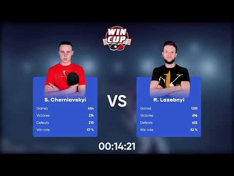 19:00 Anatolii Levshyn 3-0 Anton Yolkin West 5 WIN CUP 10.12.2022 | TABLE TENNIS WINCUP