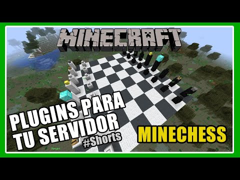 MineChess: Chess in Minecraft!  - Plugins for your Minecraft Server #Shorts