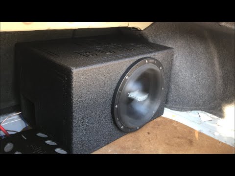 Sundown Audio u12 woofer flex!!