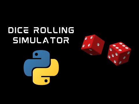 Dice Rolling Simulator Using Python Gui