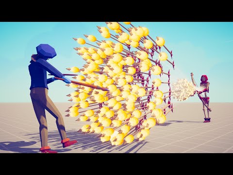 PAINTER DODGING EVERY GOD - Totally Accurate Battle Simulator
