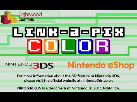 Link-a-Pix Colour for Nintendo 3DS Trailer thumbnail