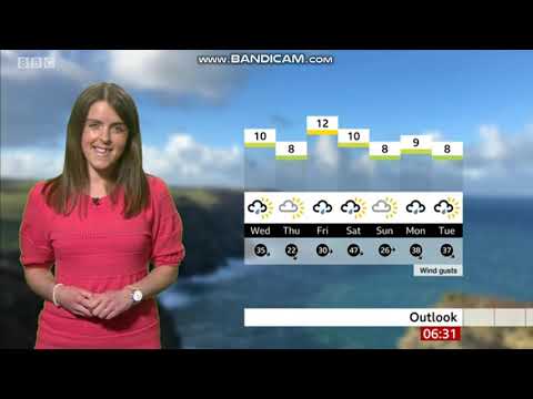 Alex Osbourne BBC One Spotlight weather November 30th 2021 in HD! - 60 fps Good Quality
