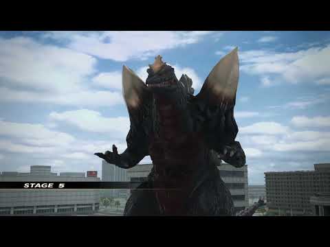 GODZILLA PS4 : Battra Larva King of Kaiju mode