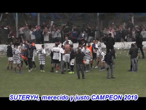 FESTEJOS SUTERYH CAMPEON 2019