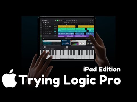Trying out Logic Pro for iPad