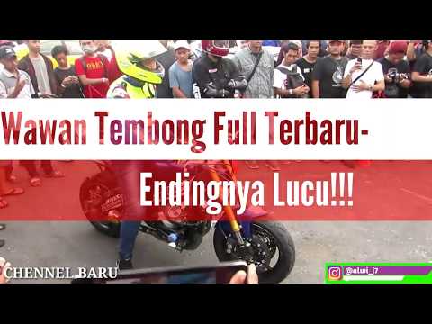 Wawan Tembong Full Terbaru- Endingnya Lucu!!! Freestyle motor Yamaha R6 dan MT25(AMF jogja).